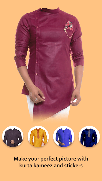 Man Stylish Fashion Kurta Kame