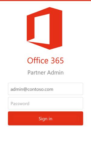 Office 365 Partner Admin