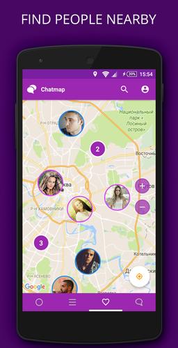 Chatmap - chat & dating on map