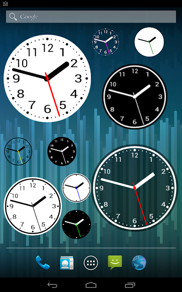 Simple Analog Clock [Widget]