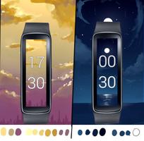 Gear Fit Dynamic Clock