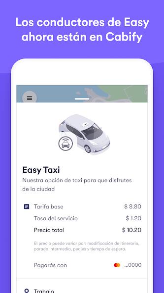 Easy Tappsi, a Cabify app