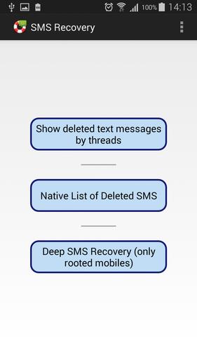 SMS Recovery