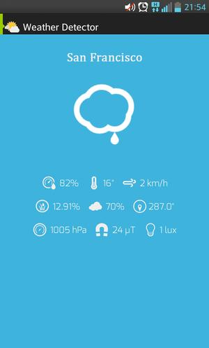 Storm Weather Detector