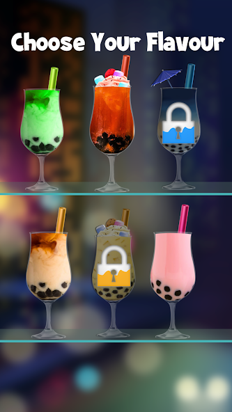 DIY Boba Tea Tasty Recipe Game