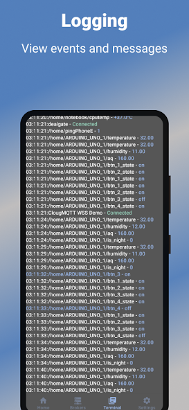 MQTT Dashboard Client