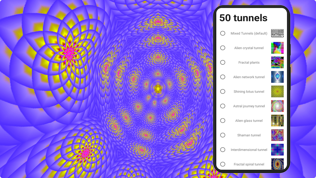 Morphing Tunnels Visualizer