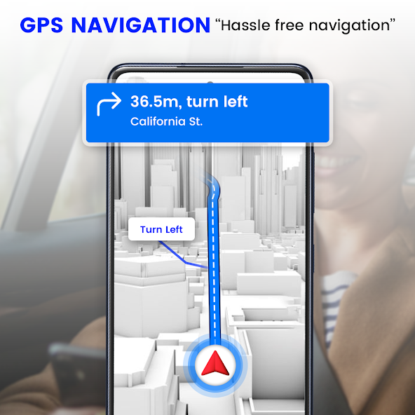 GPS Navigation Globe Map 3D