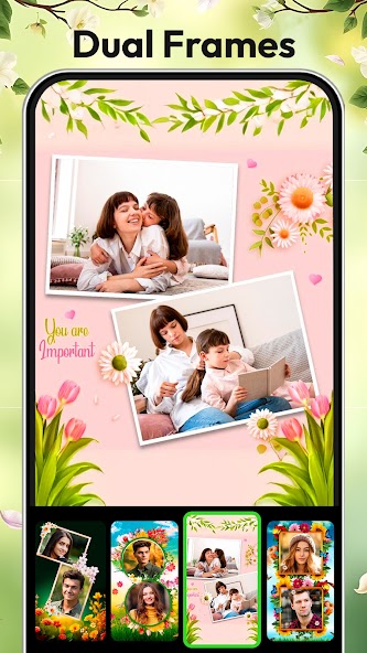 Flora Photo Frame Photo Editor