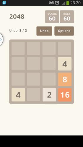 2048 with Undo