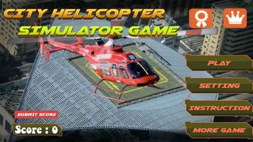 City Helicopter Simulator Game