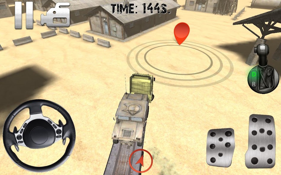 Truck Driving: Army Truck 3D