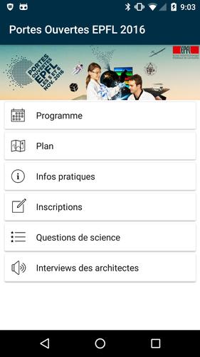 Portes Ouvertes EPFL 2016
