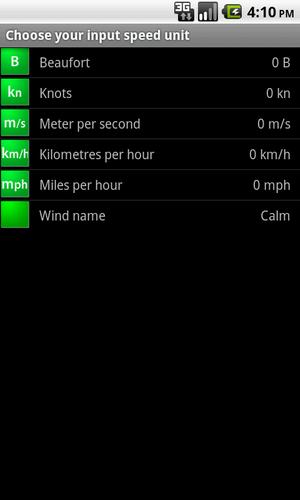 Marine Wind Calculator