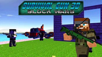 Survival Gun 3D - Block Wars