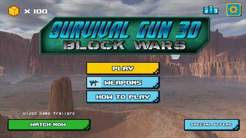 Survival Gun 3D - Block Wars