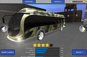 Bus Driver 3D: Army Duty Sim