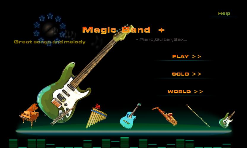 Magic Band +(Piano,Guitar ...)