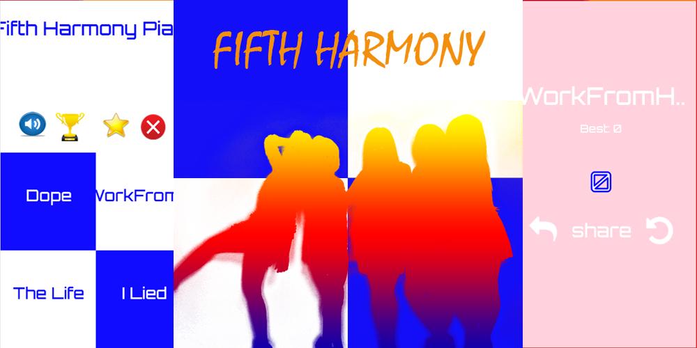 Fifth Harmony Piano Tiles