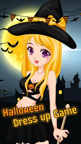 Halloween dress up game