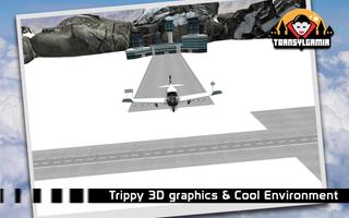 Snow Airplane 3D Flight Race