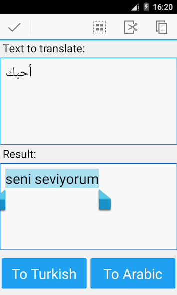 Arabic Turkish Translator