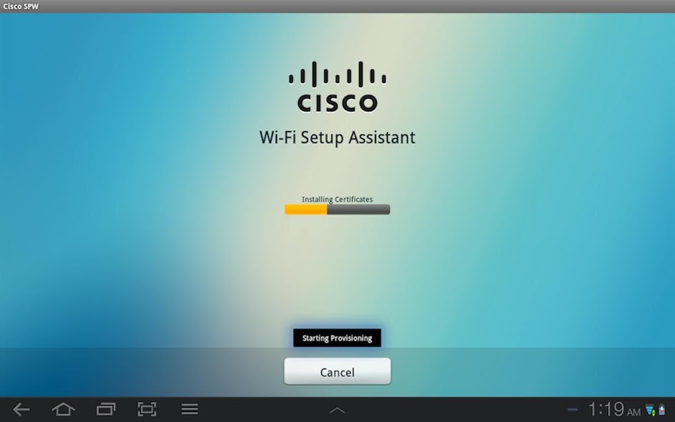 Cisco Network Setup Assistant