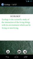 BIOLOGY - ECOLOGY