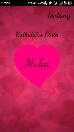 Kalkulator Cinta