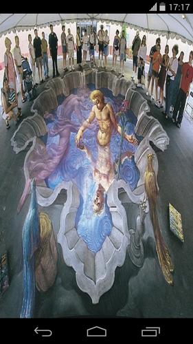 Three Dimensional Floor Art