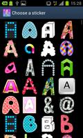 500 alphabet stickers