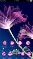 Neon Flower Theme C Launcher