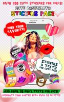 Cute PhotoBooth Stickers Pack