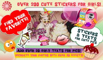 Cute PhotoBooth Stickers Pack