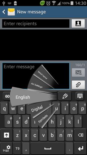 Keyboard for Galaxy Note 4