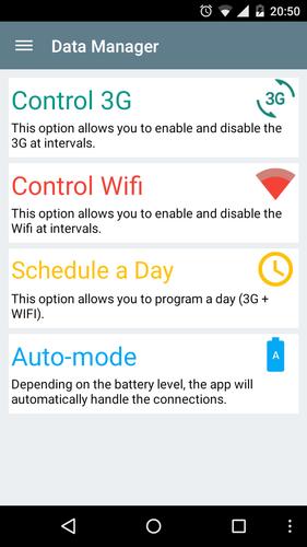 Data Manager (Wifi + 3g)