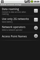 Switch Network Type 2G / 3G