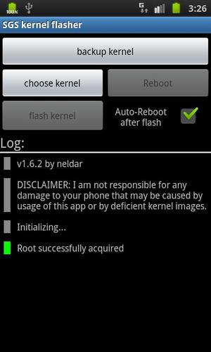 SGS kernel flasher