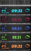 Night Clock Weather Widget