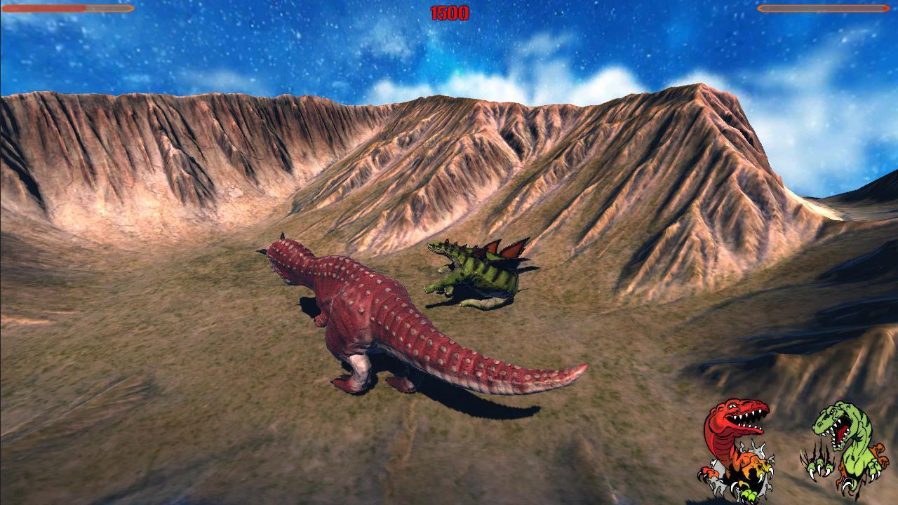 Dinosaur mount