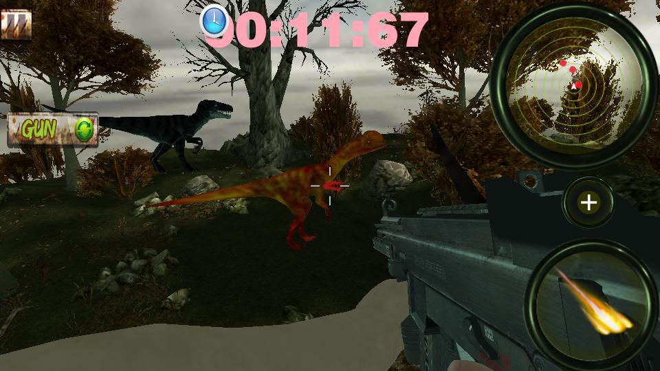 Dino War 21th Century:Sniper