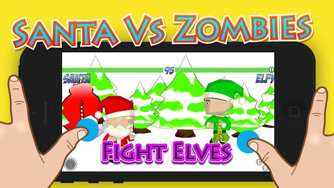 Santa vs Zombies Fight War 3D