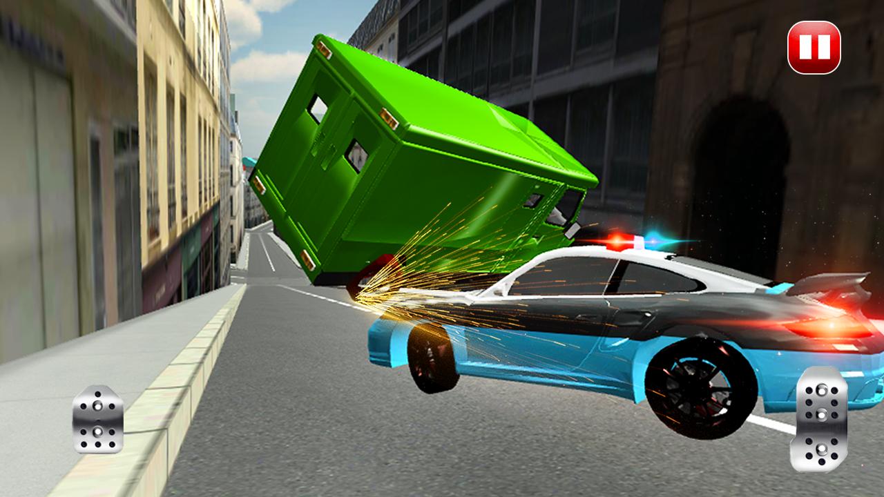 City Police Force Car Chase 3D