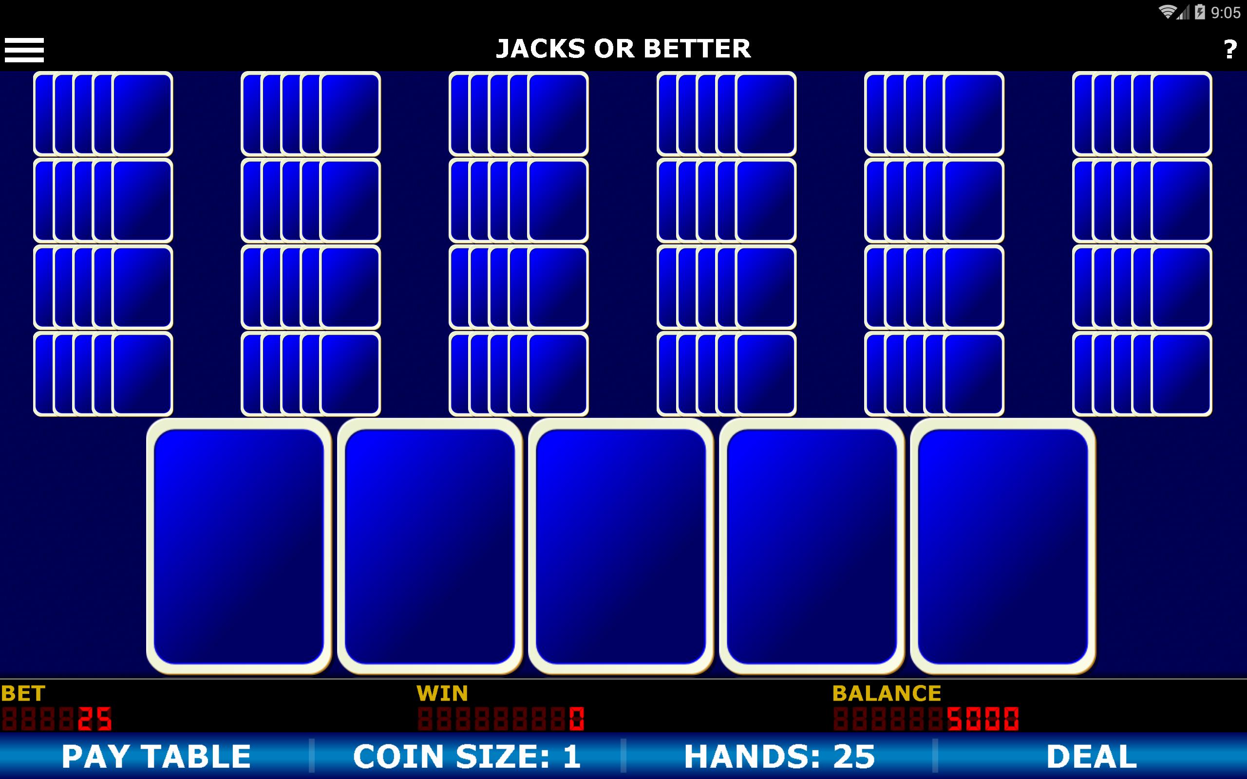 Jumbo Video Poker Free