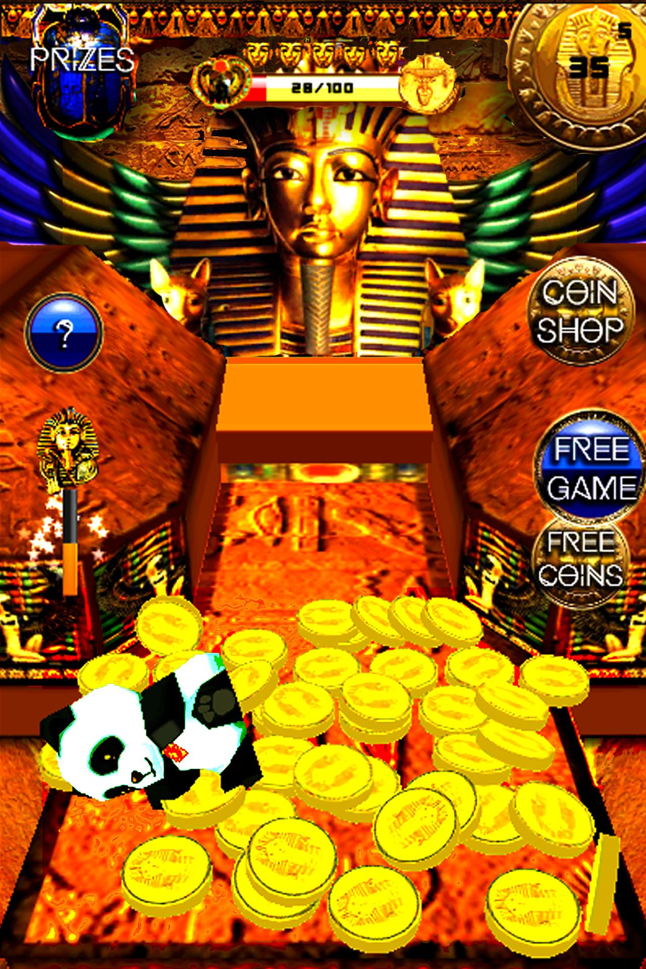 Egyptian Coin Dozer 3D