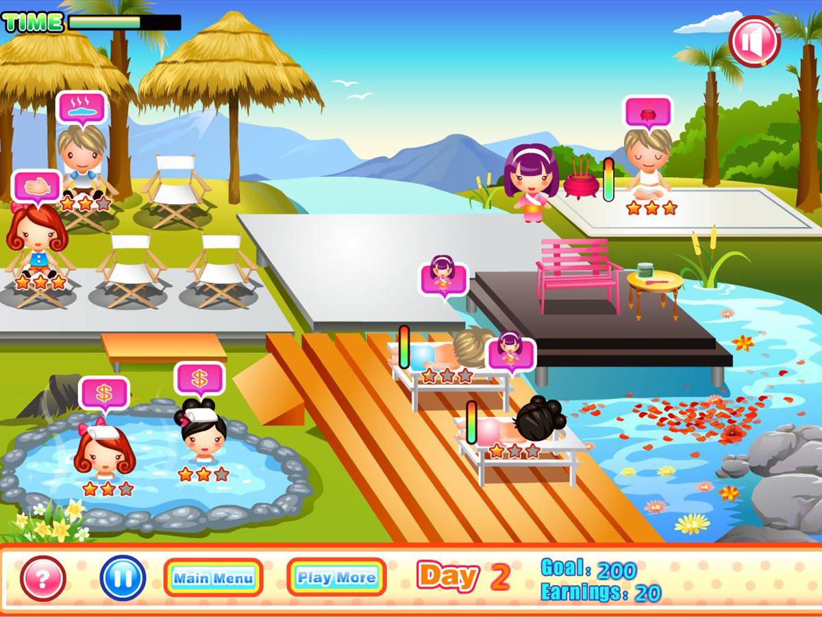 Exotic Spa Resort Game