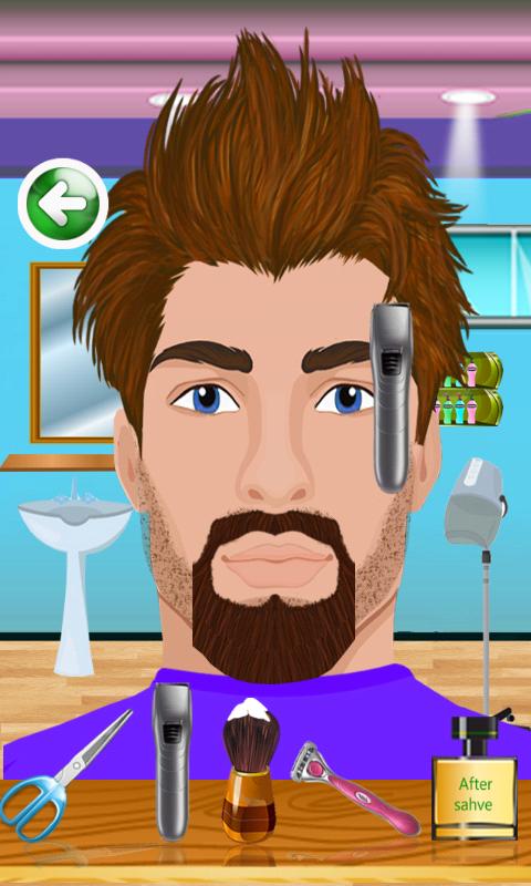 Beard salon girls games