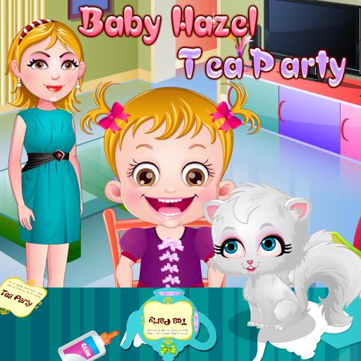 Baby Hazel Tea Party