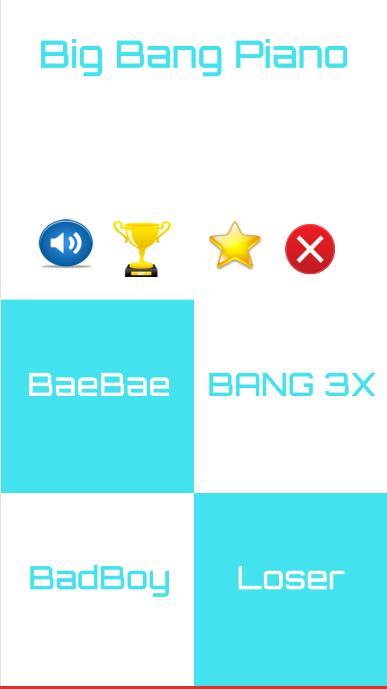 Big Bang Piano Tiles