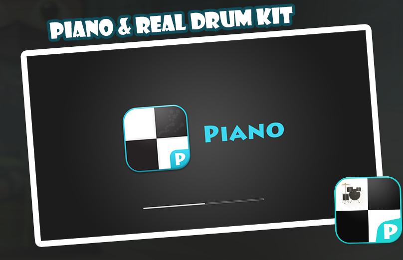 Piano & Real Drum Kit Free